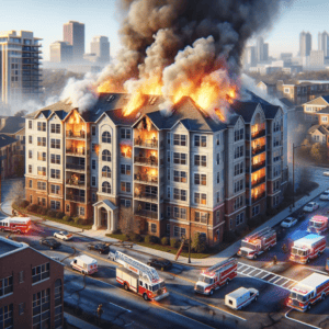 Atlanta GA Building Fire