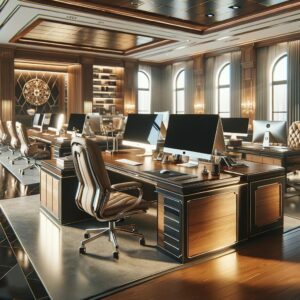 Office With Business Property Inside